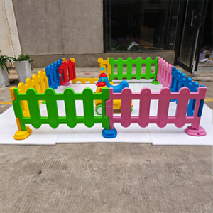 Morbido parco giochi per interni/esterni in plastica colorata gioco di recinzione Pe all'aperto Soft Play per bambini box per bambini - Product Image 4