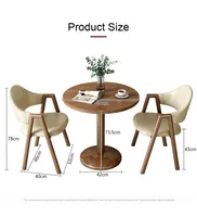 SHUAIZHI Design nordique moderne lumière luxe Table basse en bois nouveau produit avec côté Transparent pour meubles de salon
