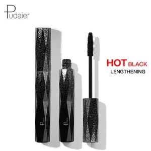 Pudaier New Chất Lượng Tốt Siêu Màu Đen Mascara Nhãn Hiệu Riêng 4D Curling Dày Mascara