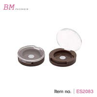Palette à paupières vide pour fruits, logo personnalisé, plateaux ronds magnétiques de 26,8 mm, conteneur à paupières rechargeable unique, emballage