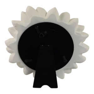 Round Sunflower Photo <b>Frame</b> 4x4 In Decorative <b>Wall</b> Tabletop Display Chic <b>Design</b> - Product Image 4