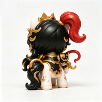 Figurine de Cheval Guerrier en PVC Personnalisable et Amusante, Boîte Mystère 9cm, Jouet Promotionnel, Figurine de Collection Designer, Cadeau, Jouet d'Art, Collections