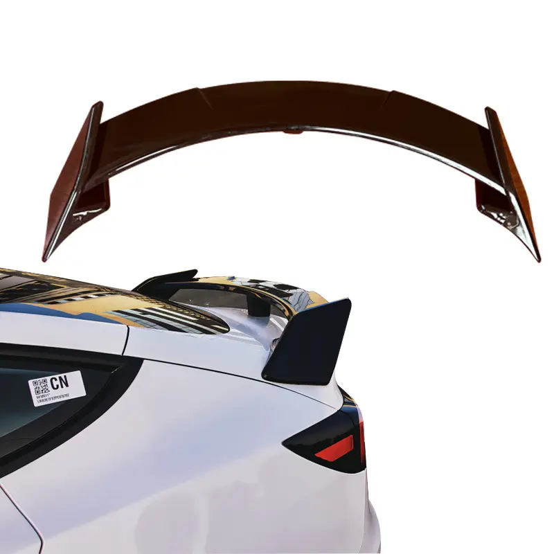 Upgrade Facelift Nicht künstliche beschädigte Produkte Carbon Fiber Heckspoiler für Tesla Model 3/Y Heckspoiler Heckflügel