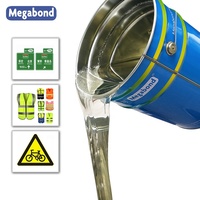 JT1150 2 pièces d'adhésif polyuréthane à base de solvant pour matériau composite de conduit d'air, colle industrielle PET/fer blanc