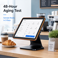 Terminal de point de vente tout-en-un 15 pouces avec écran tactile, caisse enregistreuse Windows pour supermarché et commerce de détail - Vente en gros usine