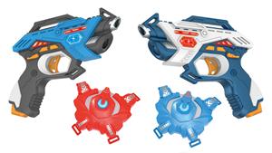 DWI Dowellin Safe pistol 2 anak, + 1 permainan menembak laba-laba pistol Laser inframerah dengan Bug untuk hadiah anak-anak - Product Image 4