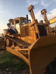 Second Hand Caterpillar D8N/D8R Bulldozer Engine Bearing Pump Motor 8.6m Capacity 10000kg <b>Weight</b> 100 Power Sale - Product Image 2