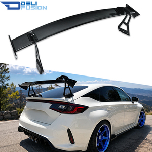 สปอยเลอร์หลังคาร์บอนไฟเบอร์แท้สำหรับ Honda Civic Type-R FL5 ปี 2022-2026 รุ่น SPN Style - Product Image 1