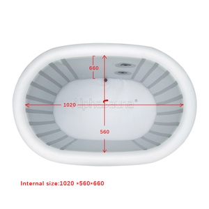 Alphasauna Suppliers Vente flash Baignoire à glace gonflable pour adultes - Product Image 4