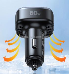 Super Fast 30W Car Charger QC3.0 PD Function 60W Maximum Multi-Function Metal Cigarette Lighter Head Car Phone Charger - Product Image 4