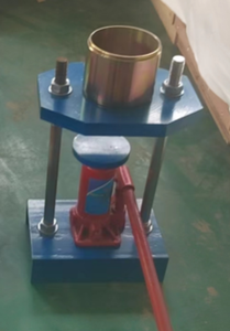 El kumandalı ASTM D698 laboratuvar <span class=keywords><strong>CBR</strong></span> Marshall asfalt toprak örneği 125KN evrensel ekstruder - Product Image 2