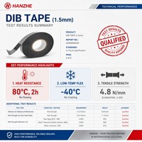 Çatı ve Duvar Çatlakları için Bütil Kendinden Yapışkanlı Su Geçirmez Bant