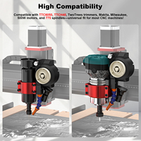 TWOTREES TTC6050 Machine à découper CNC de bureau sur mesure avec moteur de broche 500w système de refroidissement par air