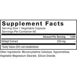Capsules de Shilajit bien conçues réduisent la fatigue Capsule de magnésium Ashwagandha de supplément de Shilajit de l'Himalaya - Product Image 2