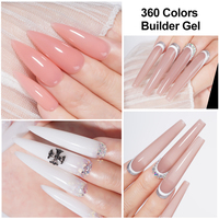 R S Nail Wholesale – Gel d'extension pour ongles 360 couleurs, haute qualité, sans HEMA ni TPO, gel dur sans chaleur, gel de construction pour ongles, vernis à ongles