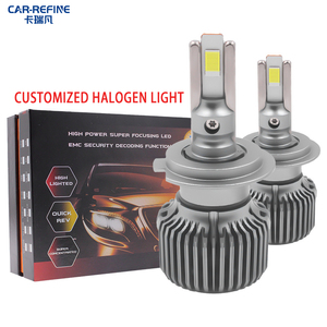 CAR-REFINE P60 H7 Led faro fábrica doble tubo de cobre 120W 12000lm 6000K alto bajo haz Bombillos Led H4 bombilla Led para coche - Product Image 1