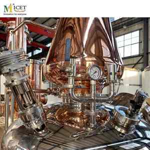 Equipo de Producción de Vodka, Alambiques para Destilación, Torre de Destilación, Unidad de Destilación de Cobre, Máquina de 400L - Product Image 4