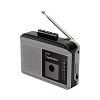 Lecteur de cassette audio personnel AM FM, lecteur de cassette audio 3,5 mm, convertisseur de cassettes audio en lecteurs MP3