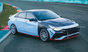 Capot en fibre de carbone EPA-V pour Hyundai Elantra N CN7 pré-lifting 2021-2022 - Product Image 2