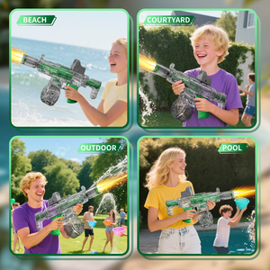 2025 nouveau Design de haute qualité automatique électrique Rechargeable MP5 pistolets à <span class=keywords><strong>eau</strong></span> pour les enfants en plein air longue portée <span class=keywords><strong>feu</strong></span> de bouche - Product Image 5