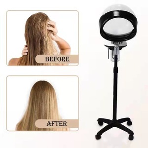 Vaporisateur capillaire sur pied réglable en hauteur, qualité supérieure, le plus vendu, pour hydratation et nutrition des cheveux, idéal pour la <span class=keywords><strong>coloration</strong></span> <span class=keywords><strong>naturelle</strong></span> - Product Image 2