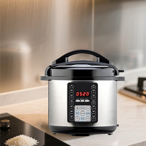 Cuisinière à pression électrique intelligente <span class=keywords><strong>multifonction</strong></span> 14-en-1 en acier inoxydable de 6 L, avec contrôle numérique, personnalisable OEM/ODM, pour la maison - Product Image 3
