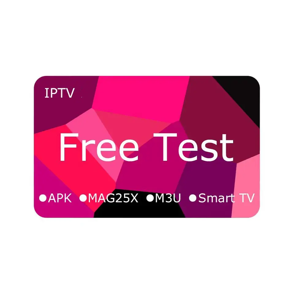 Caixa de teste gratuita premium para Android 4K IPTV, painel de revendedor M3U 4K Live VOD Smatters Pro, caixa de recepção para servidor IPTV
