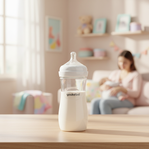 Nouvel Arrivage Biberon Bio OEM ODM à Col Large avec Tétines en Silicone et PP Anti-colique <span class=keywords><strong>pour</strong></span> <span class=keywords><strong>Bébé</strong></span>, Ensemble de Biberons d'Alimentation et d'Eau - Product Image 2