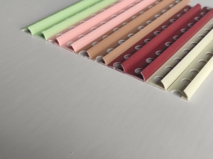 PVC Gạch Ngói Cape Dòng Đầy Màu Sắc Gạch <span class=keywords><strong>Trim</strong></span> Nhựa Vật Liệu Xây Dựng Tường Góc Cạnh <span class=keywords><strong>Trim</strong></span> - Product Image 6