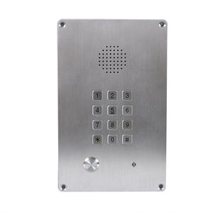 Boîte d'appel d'urgence SIP mains libres SIP/VoIP industrielle pour les prisons et les services publics - Product Image 1