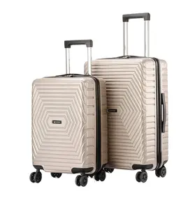 Luggage sets European Market voyage profession design ABS PC luggage bag anti-scratch 210D linner Business Rolling Duffle