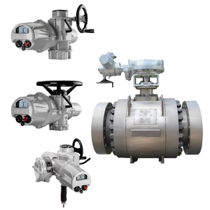 Vannes à commande en acier inoxydable, vannes à boisseau sphérique pour le contrôle du débit d'huile, de gaz et de production d'énergie - Product Image 2