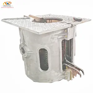 1T 2T 3T Induction Furnace For Steel Melting--Aluminum Shell