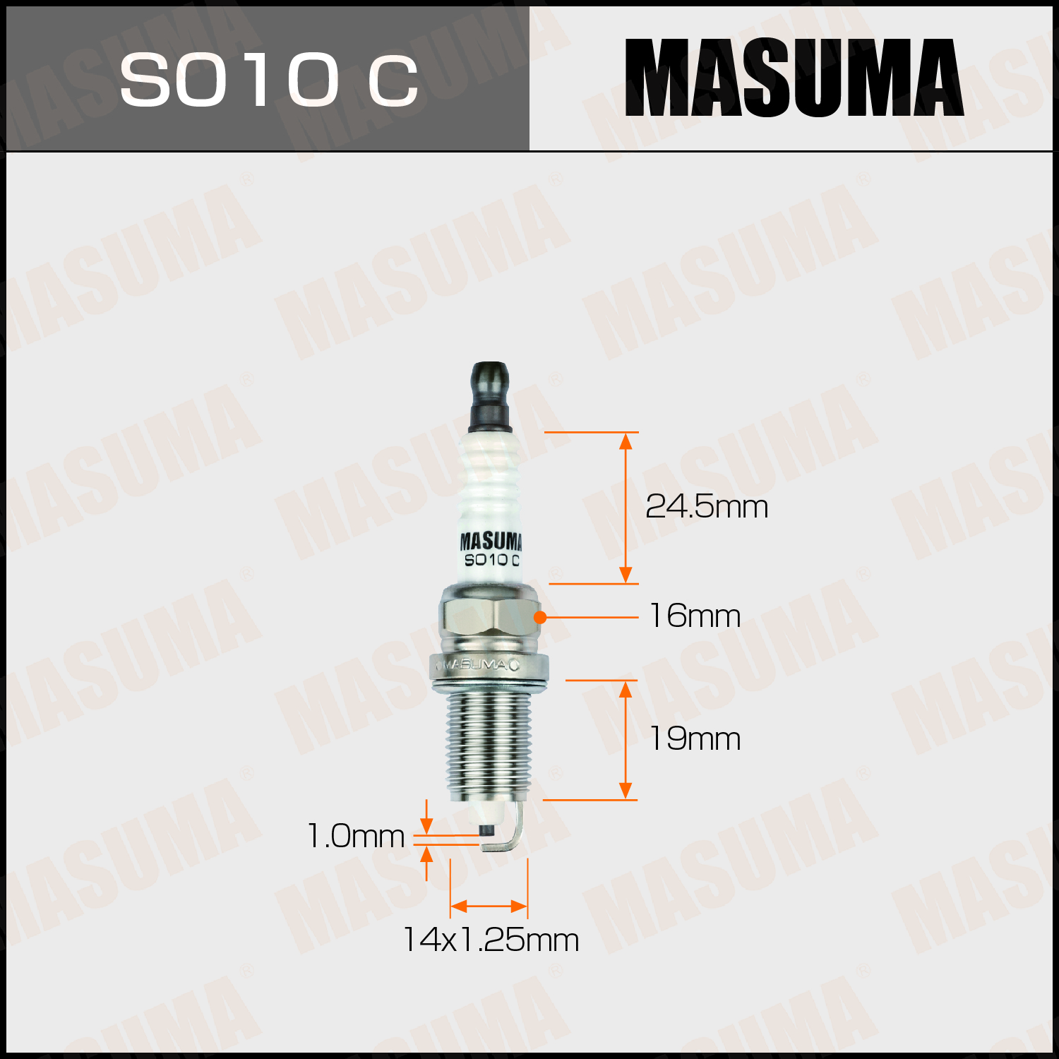 バラ MASUMA Spark Plugs - Reliable Performance for HONDA Cars