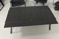 Vente directe d'usine Table de pique-nique de barbecue de camping pliable 4 unités Table IGT pliante en aluminium
