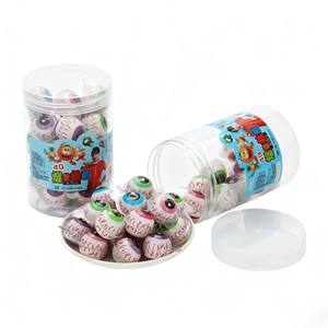 Gomitas <span class=keywords><strong>de</strong></span> Ojos Halal Personalizadas al por Mayor, Caramelos <span class=keywords><strong>de</strong></span> Gelatina con Sabor a Frutas <span class=keywords><strong>de</strong></span> 2g~10g, Embalaje en Lata Directo <span class=keywords><strong>de</strong></span> Fábrica, Producción Rápida - Product Image 1