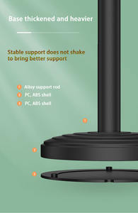 GAZ-28S anillo de luz autofoto con teléfono <span class=keywords><strong>celular</strong></span> soporte para transmitir en vivo maquillaje Clip perezoso soporte para teléfono móvil - Product Image 4