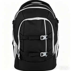 <span class=keywords><strong>Sac</strong></span> à <span class=keywords><strong>dos</strong></span> scolaire unisexe avec fermeture éclair, ergonomique, 30L, motif uni, bretelles, turquoise profond, <span class=keywords><strong>pour</strong></span> 5ème année - Product Image 2