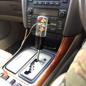 2025 nouveau Design universel JDM BR cristal clair vraie fleur pommeau de levier de vitesse manuel manette de vitesse adaptée à toutes les voitures - Product Image 5