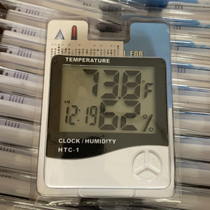 Productos para el Hogar Inteligente, Termómetro Digital LCD, Higrómetro, Medidor de Temperatura y Humedad, Estación Meteorológica, Reloj, Injerto de Pestañas - Product Image 4