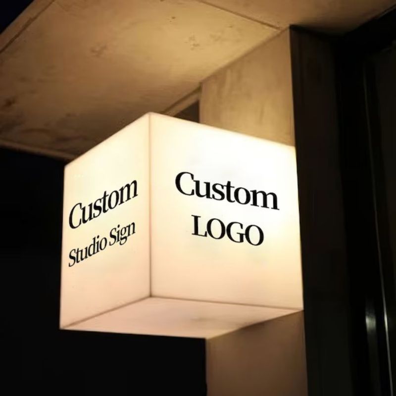 Dropping Led Light Box Sign Advertising
