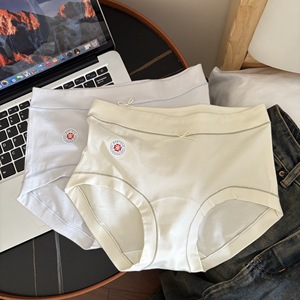 Culottes thermiques d'hiver unies, antibactériennes de qualité médicale, taille mi-haute, grande taille, extensibles et confortables, 95,1 % coton et 5 % élasthanne - Product Image 2