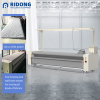 Table de repassage à vapeur multifonctionnelle en acier inoxydable Ridong, moteur PLC 3000W, haute pression 380V, garantie 1 an, prix usine