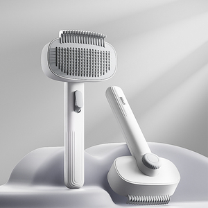 Fabbrica di rimozione dei <span class=keywords><strong>peli</strong></span> di cane per animali domestici spazzola autopulente pettine per gatti toelettatura e cura <span class=keywords><strong>gatto</strong></span> Pet toelettatura spazzola per animali domestici Pet Hair Collector - Product Image 1