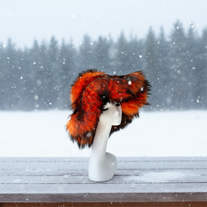 Sombrero de cubo de felpa Unisex cálido para invierno, orejeras de gran tamaño, gorro de esquí de piel sintética esponjosa, sombreros de piel de mapache a la moda para hombres de <span class=keywords><strong>playa</strong></span> - Product Image 1