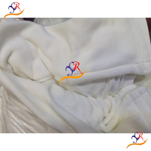 أبيض اللون الثقيلة المخملية الأنيقة/القطيفة ستارة المسرح الستائر - Product Image 2