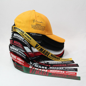 Stock été version coréenne de ruban de rue omniprésent chapeau hip hop marée mâle britannique parasol longue ceinture casquette - Product Image 2