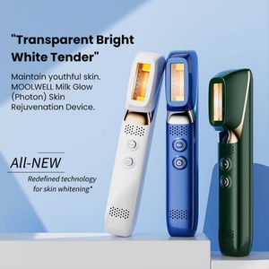 Cordless Heating <b>Vibration</b> Eye Face Lifting Massager Pen Eye Cream Import Wand Device LED Photon Facial Beauty Instrument - Product Image 2