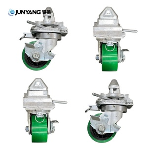 Roue pivotante pour conteneur maritime en acier ISO avec système de verrouillage par torsion – Produit d'usine le plus vendu – Pièces et accessoires pour conteneurs - Product Image 5