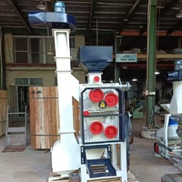 Décortiqueuse de riz à rouleaux en caoutchouc double canal série MLGT, machine à décortiquer le riz à haute efficacité